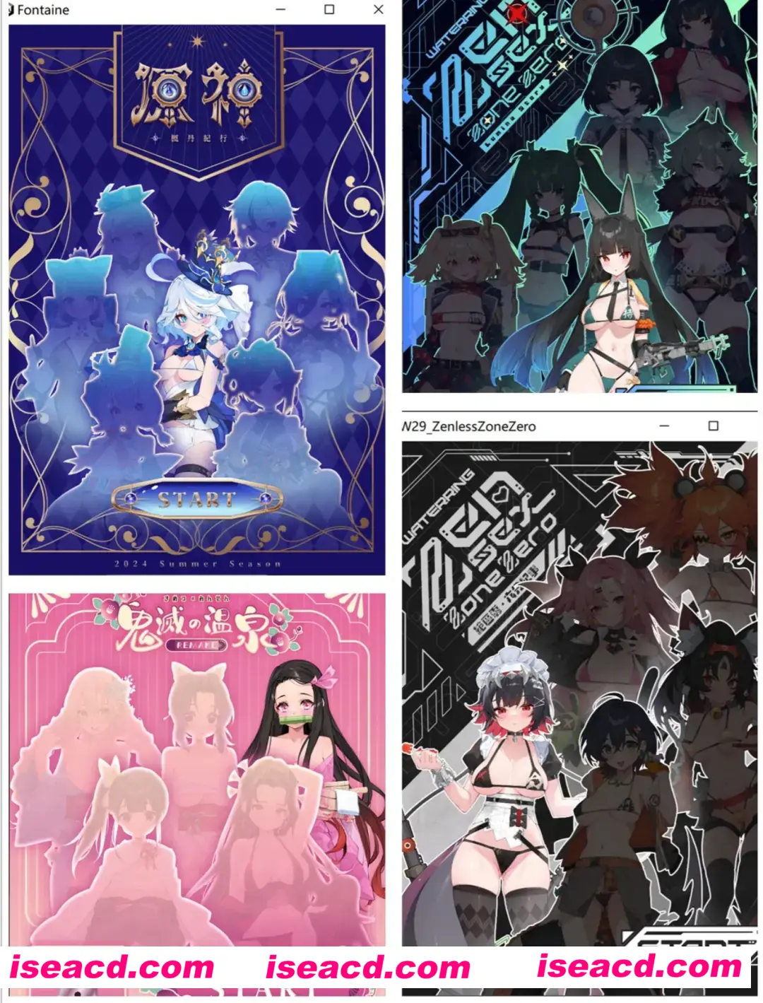 图片[1]-【互动SLG/大合集/无文本】WaterRing制作组大合集：16部互动游戏+107动画+整合视频【11G】-嘤嘤怪之家