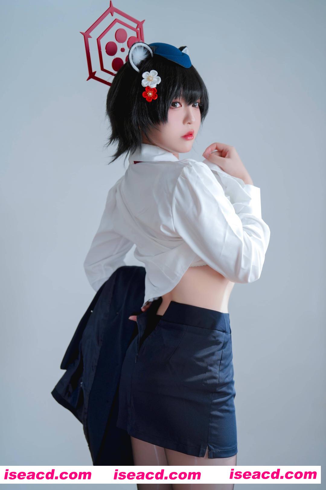 图片[3]-【COSPLAY/带视频】半半子 – ガイド春日ツバキ [86P 6V]【800M】-嘤嘤怪之家