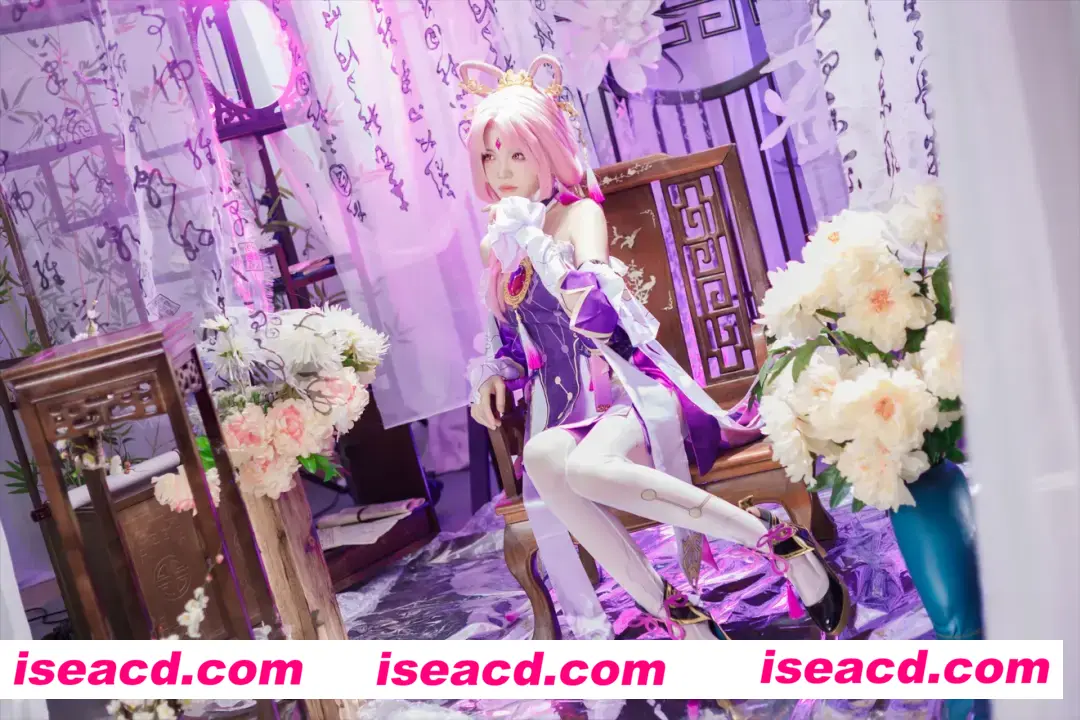 图片[3]-【COSPLAY/带视频】[桜桃喵] 符玄 [25P+2V] 【1.9G】-嘤嘤怪之家