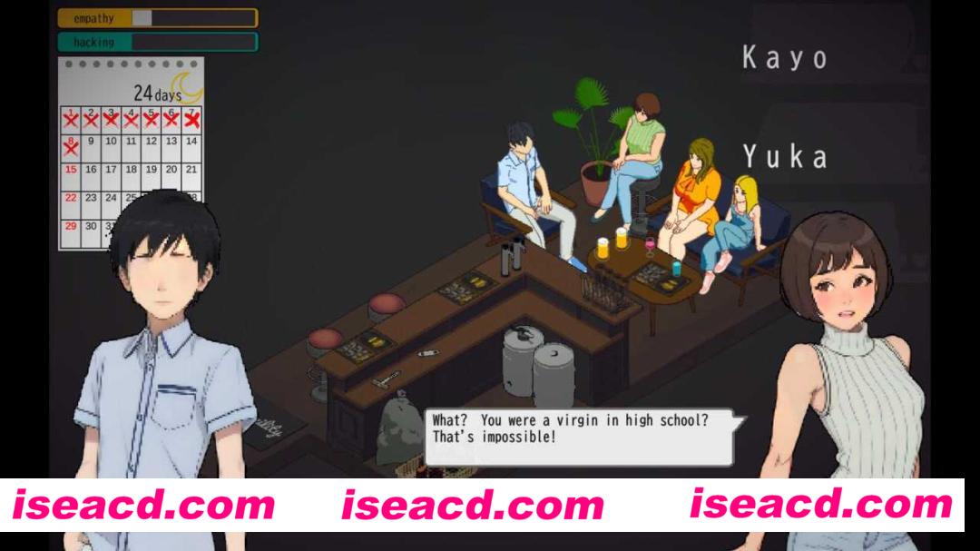 图片[2]-【日式SLG/中文/像素动态】东京女大学生：书呆子后宫王 STEAM官方中文版【1.9G/新作】-嘤嘤怪之家