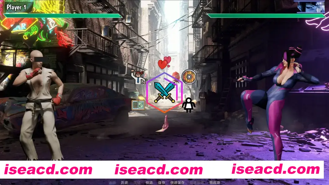 图片[3]-【互动SLG/汉化/步兵全动态/PC+安卓】街头斗士：恶魔游乐场战斗 中文步兵汉化版【600M】-嘤嘤怪之家