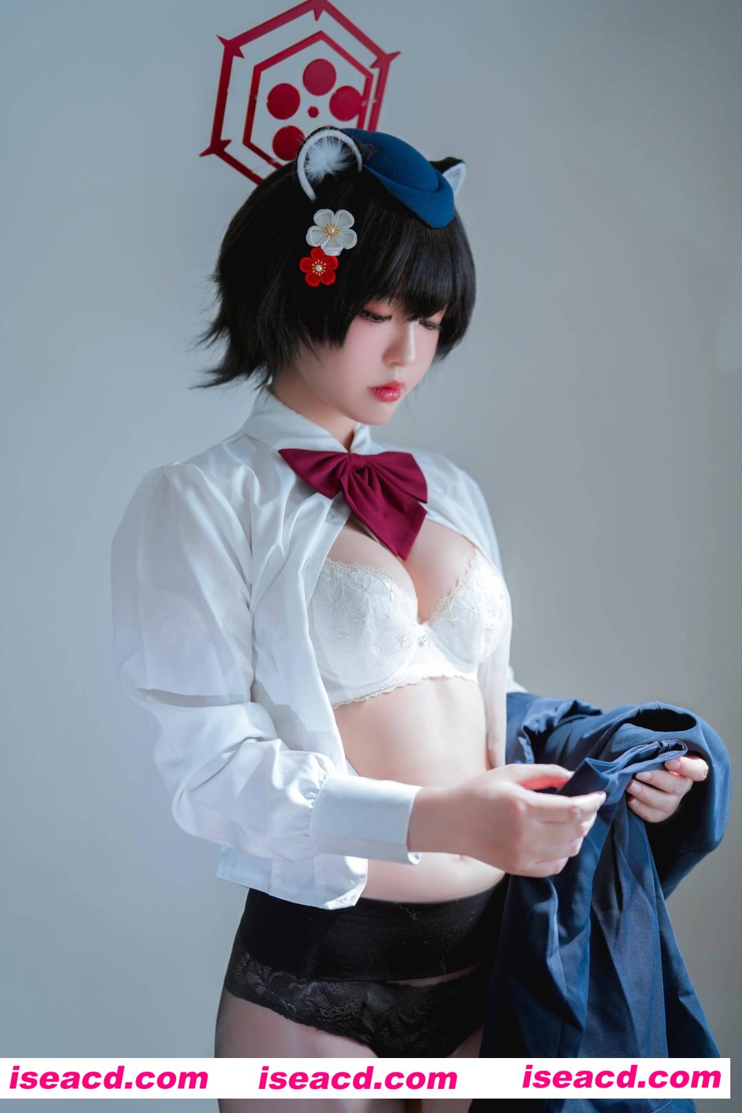 图片[5]-【COSPLAY/带视频】半半子 – ガイド春日ツバキ [86P 6V]【800M】-嘤嘤怪之家