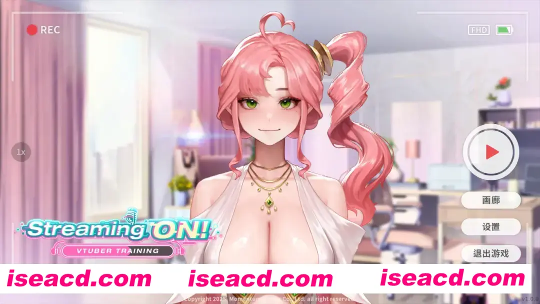 【日系SLG/官中/动态】直播开始！VTuber 训练 Streaming ON! VTuber Training 官方中文步兵版【698M】