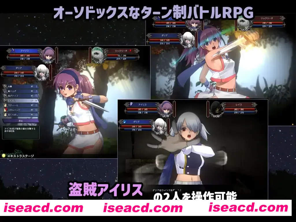 图片[2]-【精品RPG/汉化/步兵】 爱丽丝☆编年史アイリス☆クロニクル Ver1.2 个人汉化步兵版【900M】-嘤嘤怪之家