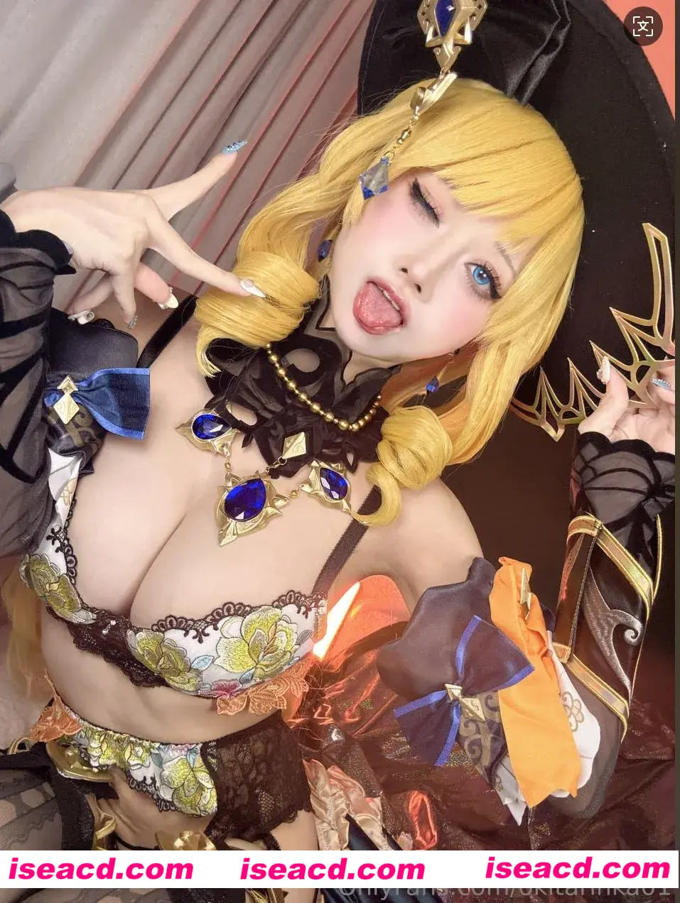 图片[1]-【COSPLAY/带视频】沖田凜花Rinka –Genshin-Navia Caspar COS 原神 娜维娅 [66P 1V]【300M】-嘤嘤怪之家