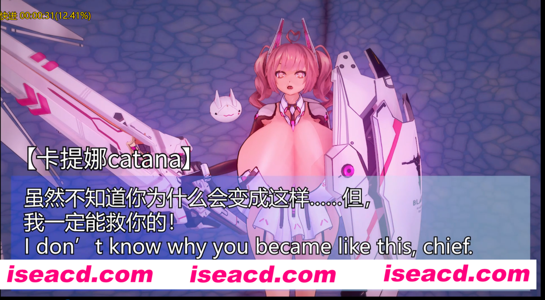 【MMD/中文/步兵】 β-Fire 3月作品：交错战线 超乳卡提娜 中文步兵版【300M/全CV】