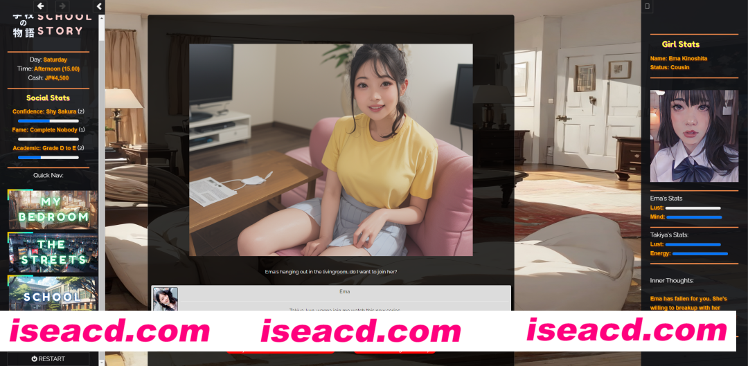 图片[2]-【沙盒SLG/机翻/真人全动态】学校の物语 Gakko No Monogatari V0.13 浏览器汉化版【8.3G/新作】-嘤嘤怪之家