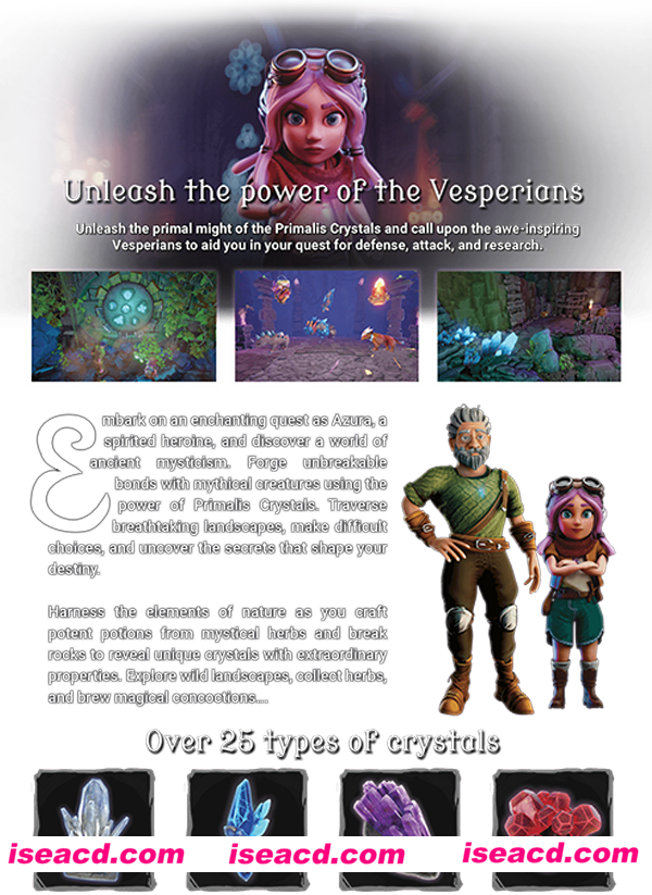 图片[1]-【RPG/中文/3D】《阿祖拉的水晶（Azura\’s Crystals）》TENKOE 官方中文【2.4G/新作】-嘤嘤怪之家