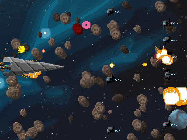 图片[1]-【弹幕STG/中文/像素风】《Steredenn：双星（Steredenn: Binary Stars）》V2.7.3 官方中文【200M】-嘤嘤怪之家