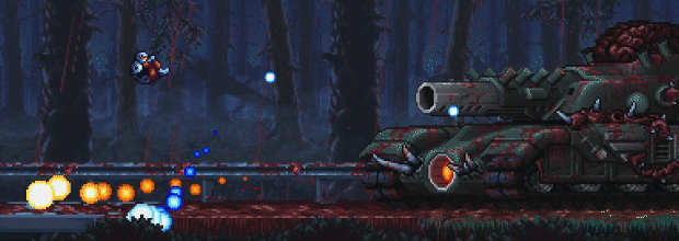 图片[2]-【街机游戏/中文/横版像素风】《生化危机魂斗罗/钢铁之躯/Iron Meat》V1.0.5官方中文版【1.6G/新作】-嘤嘤怪之家