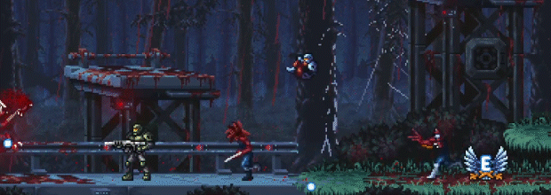 图片[3]-【街机游戏/中文/横版像素风】《生化危机魂斗罗/钢铁之躯/Iron Meat》V1.0.5官方中文版【1.6G/新作】-嘤嘤怪之家