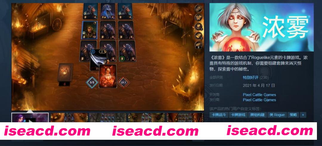 图片[1]-【卡牌战斗RPG/中文】血牌2：浓雾/Blood Card 2 Dark Mist 官方中文硬盘版【250M】-嘤嘤怪之家