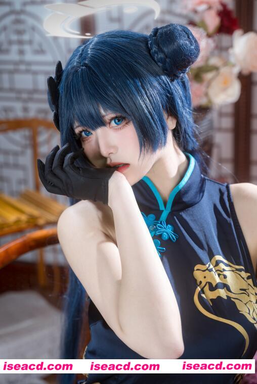 图片[2]-【cosplay】九柒喵  碧蓝档案妃咲[28P] 【300M】-嘤嘤怪之家