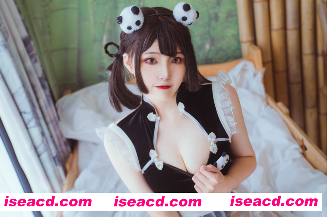 图片[2]-【COSPLAY/带视频】Natsuko夏夏子 Vol.028 熊猫女仆[64P 1V]【800M】-嘤嘤怪之家