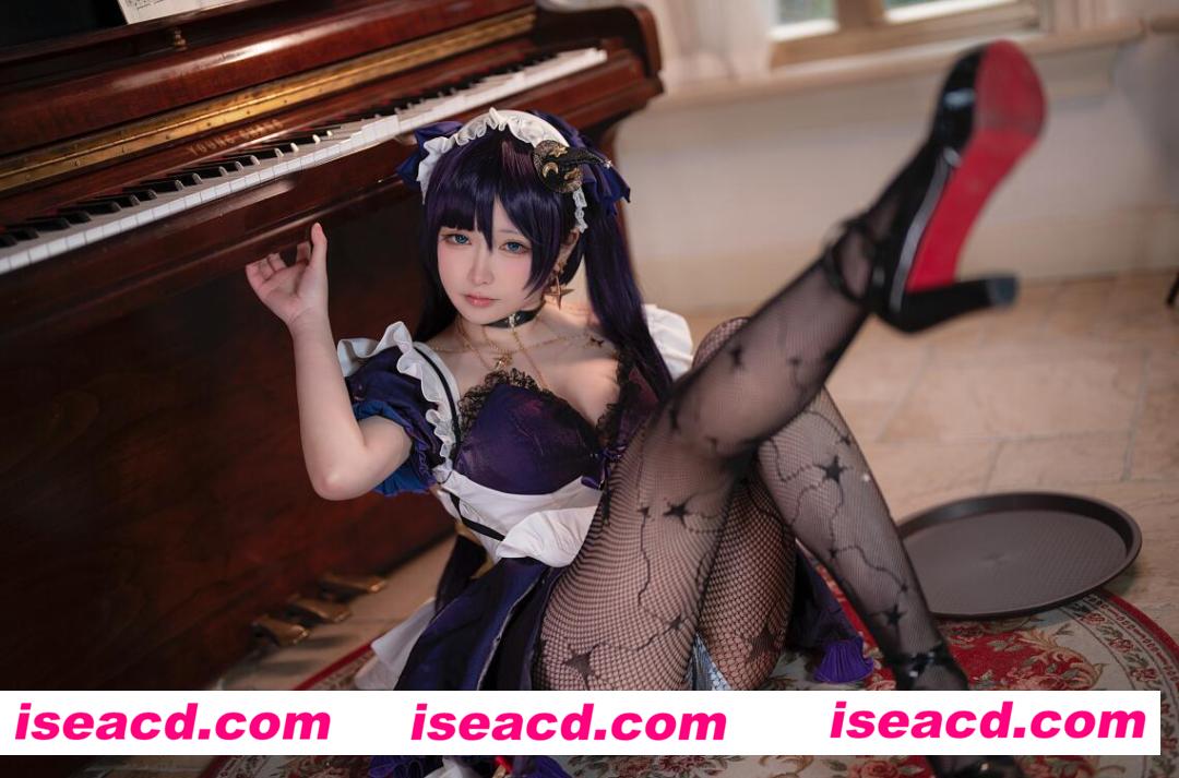 图片[1]-【COSPLAY】樱梨梨 – NO.010 莫娜女仆 [34P]【200M】-嘤嘤怪之家