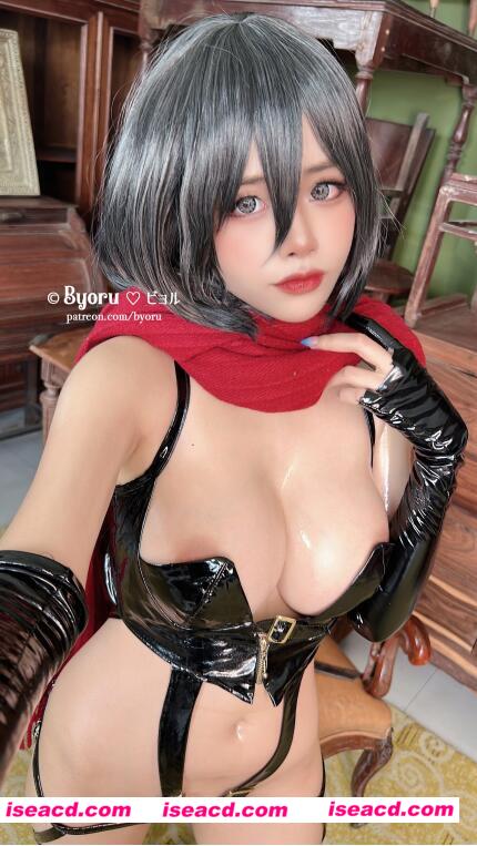 图片[1]-【COSPLAY/带视频】Byoru 三笠阿克曼-进击的巨人[40P 5V]【1.2G】-嘤嘤怪之家
