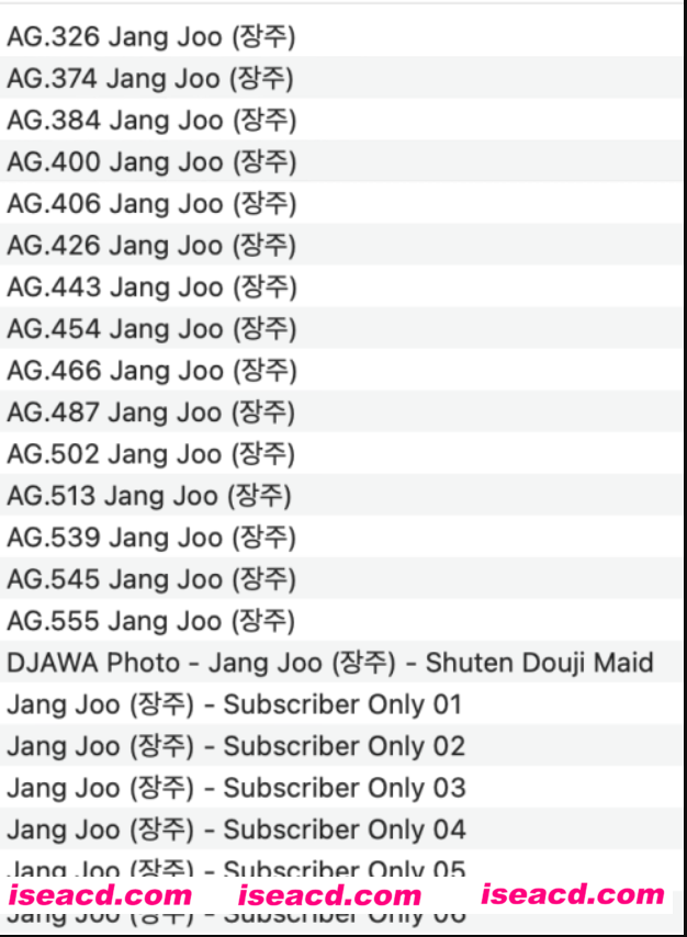 图片[3]-【写真/合集/带视频】韩国写真模特JangJoo合集 [2201P 59V] 【8.85G】-嘤嘤怪之家