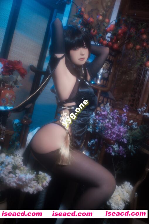 图片[3]-【COSPLAY】Quan冉有点饿（拖拉大王） – 碧蓝航线 镇海 旗袍[44P]【500M】-嘤嘤怪之家