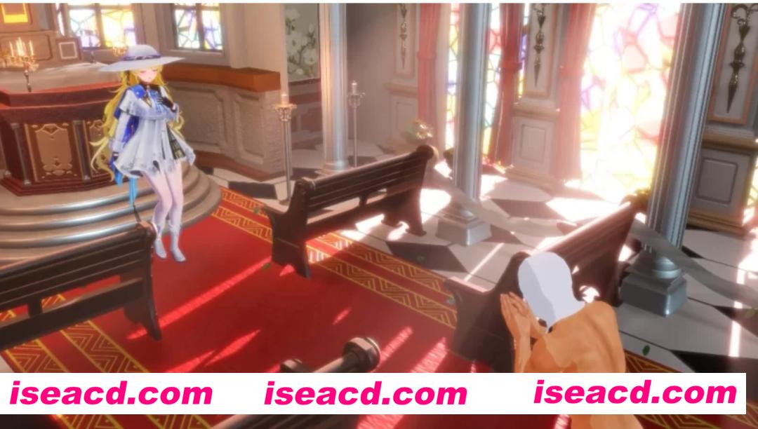 图片[2]-【MMD/步兵/4K】煌めく星 作品：鸣潮菲比 被玷污的圣堂修女 【500M/CV】-嘤嘤怪之家