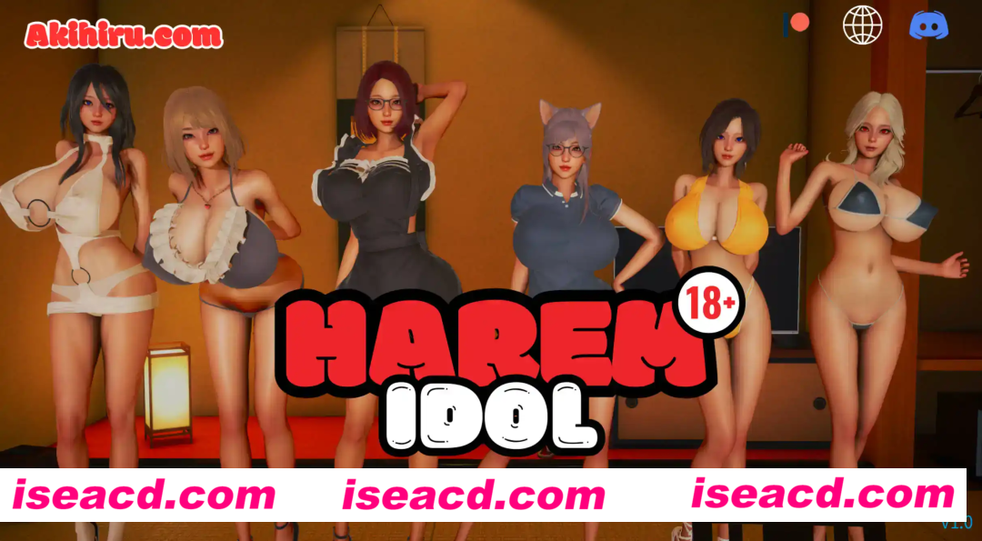 【欧美SLG/汉化/动态】后宫偶像3.0AI修复版【PC+安卓/2.58G/更新】Harem Idol [v3.0 Fixed]