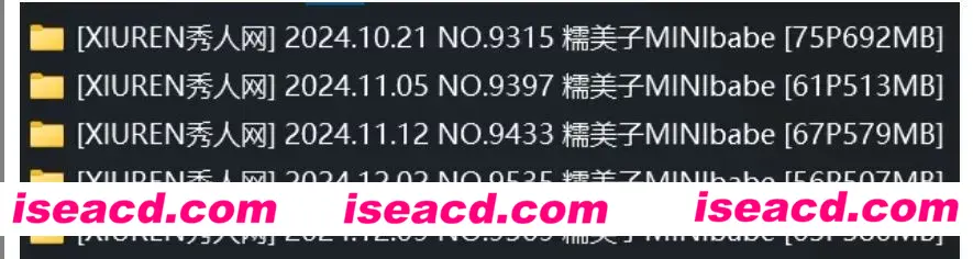 图片[2]-【写真/合集】糯美子MINIbabe  COS+写真资源 5部合集 [324p]【2.8G】-嘤嘤怪之家