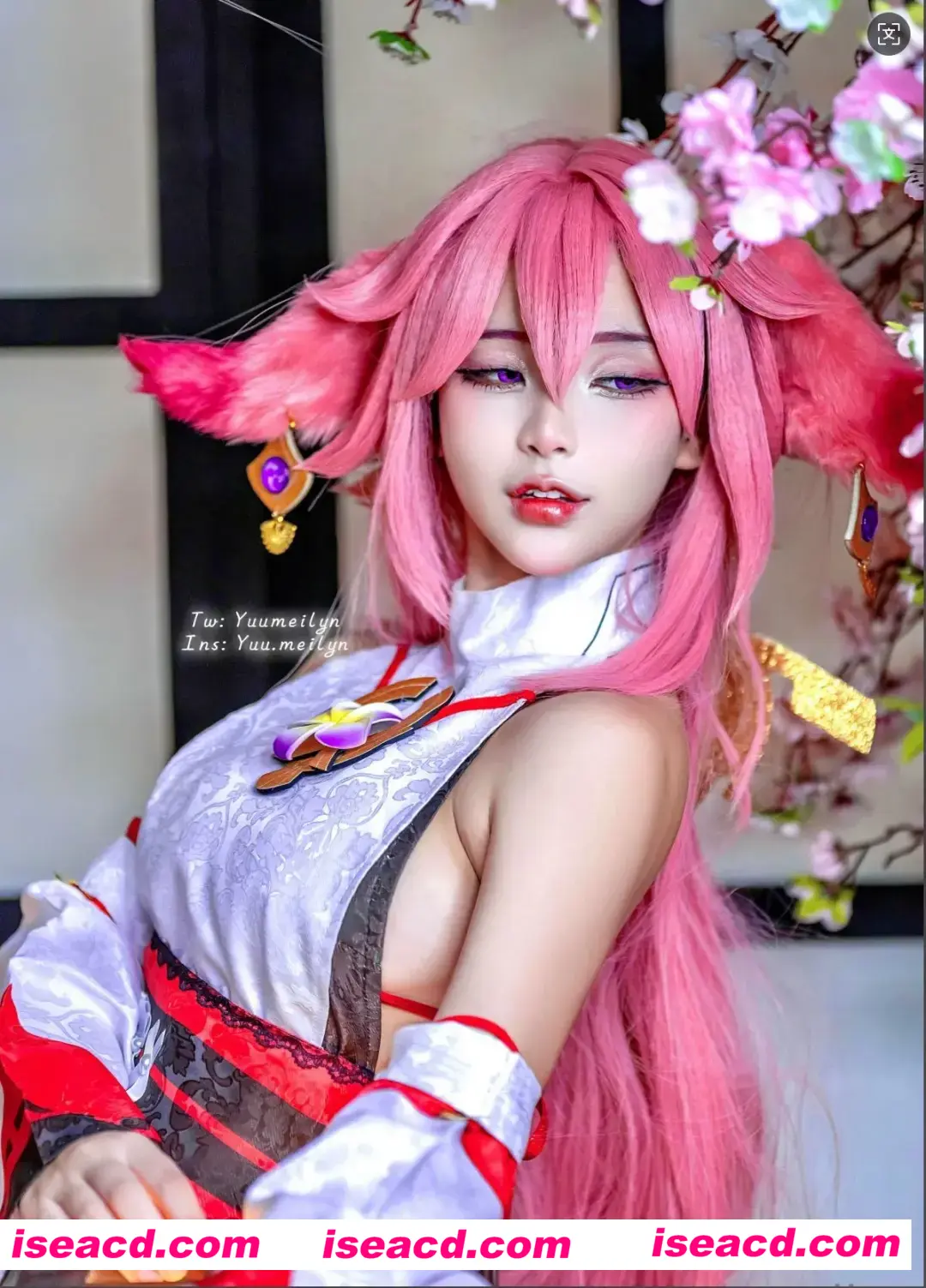 图片[1]-【COSPLAY/带视频】yuumeilyn(虞梅) 八重神子  [53P 6V]【700M】-嘤嘤怪之家