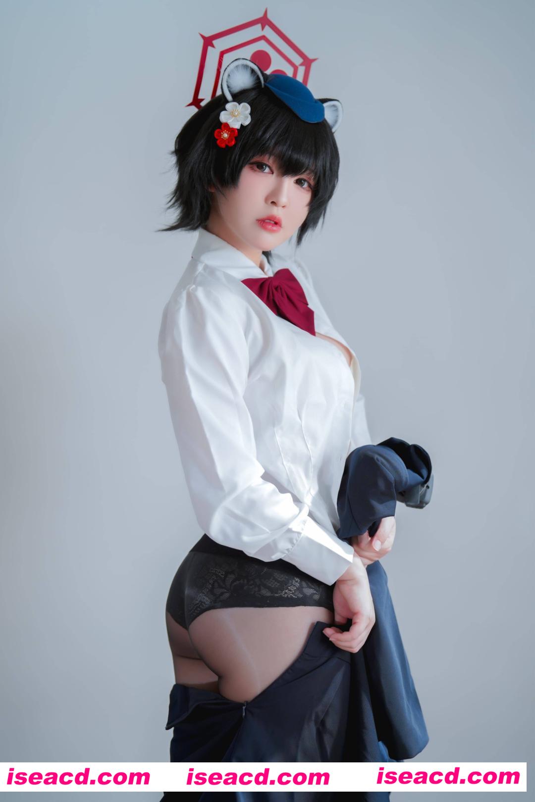 图片[4]-【COSPLAY/带视频】半半子 – ガイド春日ツバキ [86P 6V]【800M】-嘤嘤怪之家