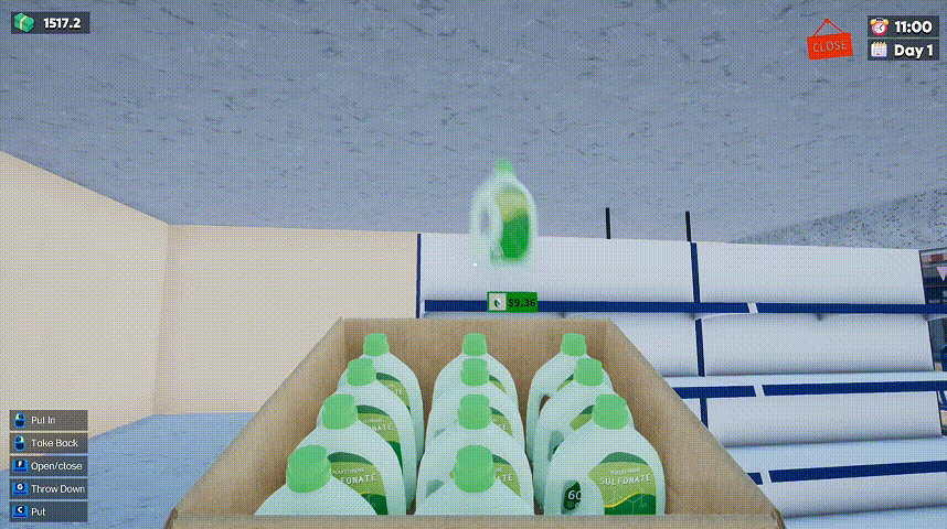 图片[2]-【模拟SLG/中文/3D】洗衣店模拟器：洗刷刷！/Laundry & Supermarket Simulator v1.0.5 官方中文版【3.2G/新作】-嘤嘤怪之家