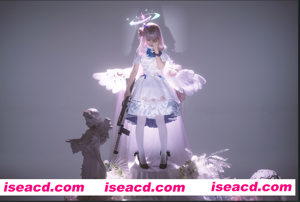 图片[3]-【COSPLAY】矢量鱼 – 蔚蓝档案 圣园未花 [27P]【400M】-嘤嘤怪之家