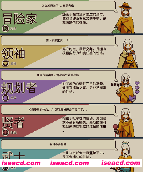 图片[10]-【模拟RPG/中文/像素风】忆我: 一个性格测试游戏 Ver1.1.0209 官方中文硬盘版【100M】-嘤嘤怪之家