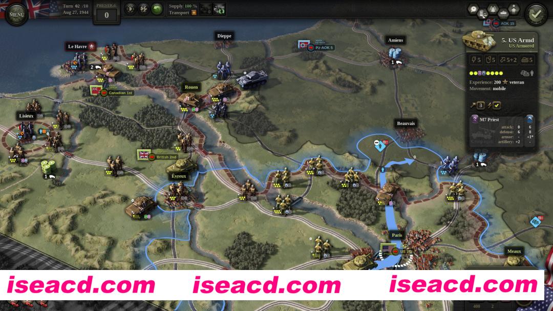 图片[2]-【战略SLG/中文/带DLC】统一指挥2: 沙漠之狐/Unity of Command II 官方中文版【3.2G/新作】-嘤嘤怪之家