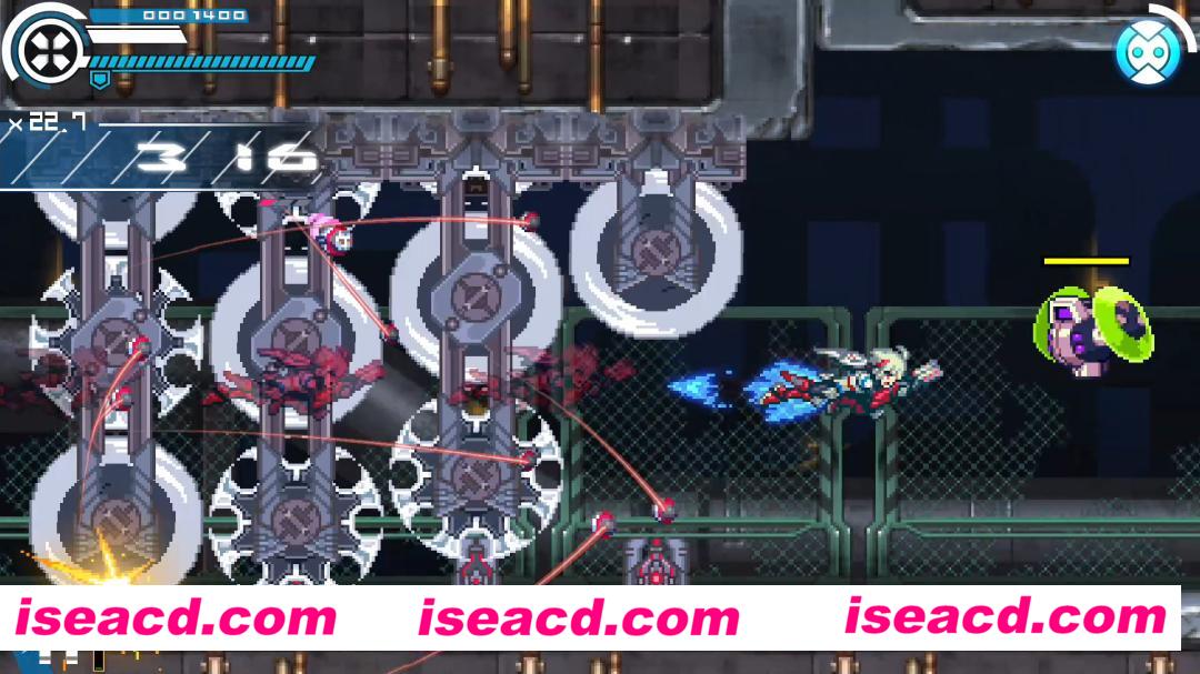 图片[4]-【横版ACT/中文/像素】银白钢铁伊克斯 Gunvolt Chronicles Luminous Avenger iX官方中文【1.8G/全CV】-嘤嘤怪之家