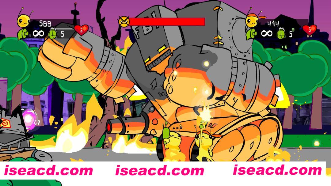 图片[1]-【横版ACT/中文/街机风格】外星原始人：高清版（Alien Hominid HD） V1.1 官方中文硬版【200M】-嘤嘤怪之家