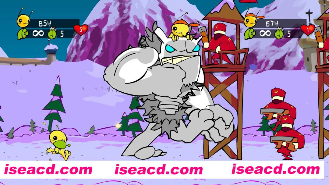 图片[4]-【横版ACT/中文/街机风格】外星原始人：高清版（Alien Hominid HD） V1.1 官方中文硬版【200M】-嘤嘤怪之家