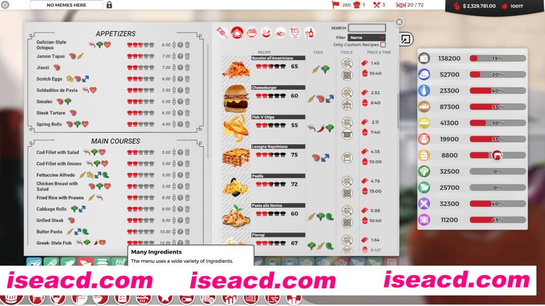 图片[5]-【经营SLG/中文/3D】《大厨 Chef》V1.60 官方中文硬盘版【2.4G】-嘤嘤怪之家