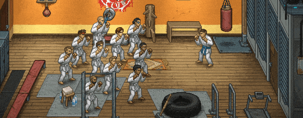 图片[3]-【模拟SLG/中文/像素风】拳击俱乐部2：铁拳 Punch Club 2: Iron Fist V1.108 官方中文硬盘版【2.17G/新作】-嘤嘤怪之家