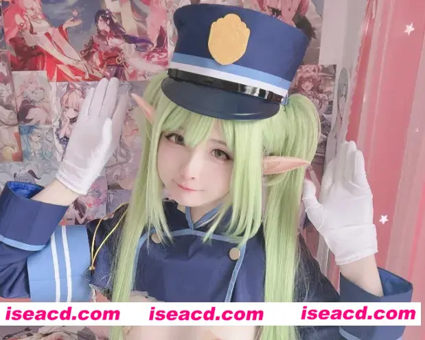【COSPLAY/带视频/步兵】[习呆呆/Misa呆呆] 2025.05.31 ノゾミ (望 蔚蓝档案) 無修正 [19P+2V]【200M】