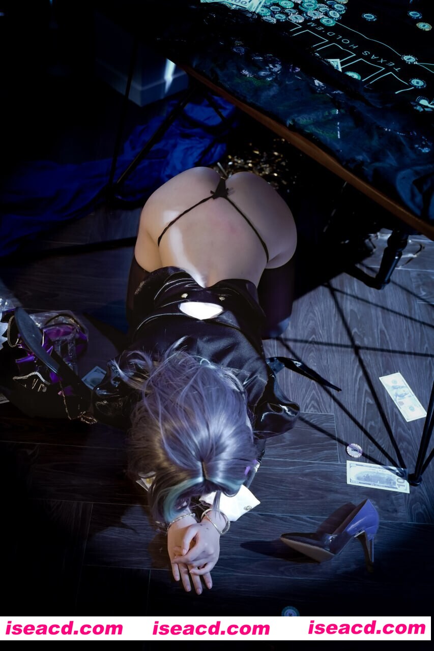 图片[1]-【COSPLAY】九曲Jean – 碧蓝航线 柴郡·绚烂夜梦 [40P]【500M】-嘤嘤怪之家