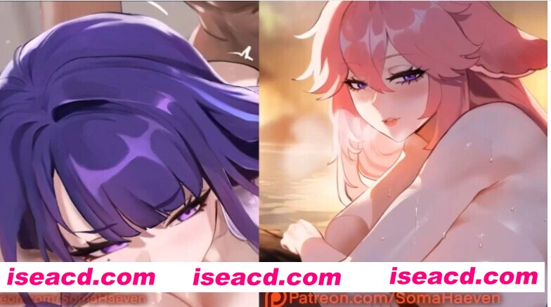 图片[1]-[2D动画/步兵]Somato 原神 大雷肥臀2D动画雷电将军/八重神子 [2V] [300M]-嘤嘤怪之家