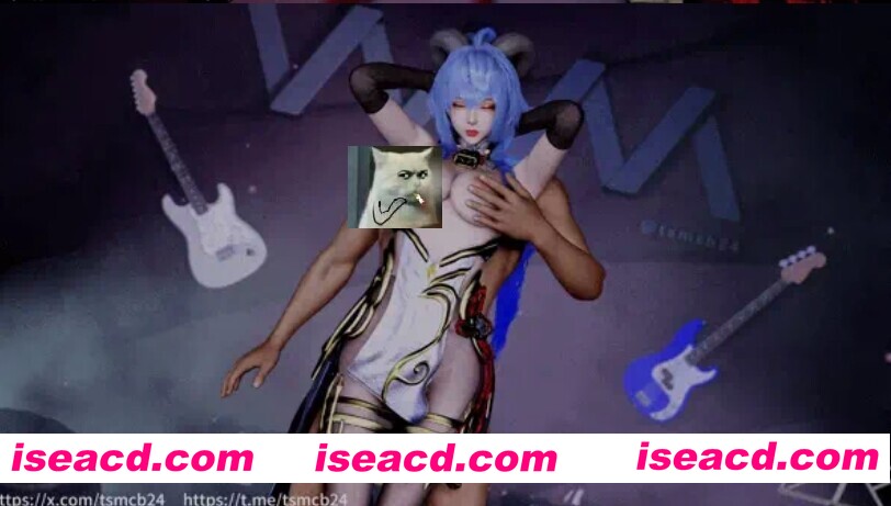 图片[1]-[3D动画/步兵] 天使没翅膀7月作品：甘雨 M腿特化版 步兵 [1V] [1.6G/全CV]-嘤嘤怪之家