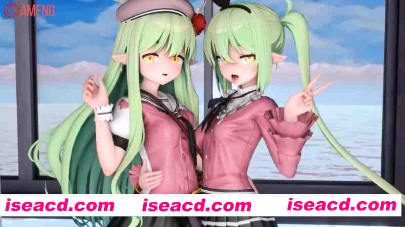 图片[1]-[MMD/步兵] Ameng 9月11蔚蓝档案 喝了分身药的老师和双子雌小鬼橘光橘望  [1V] [200M/CV]-嘤嘤怪之家