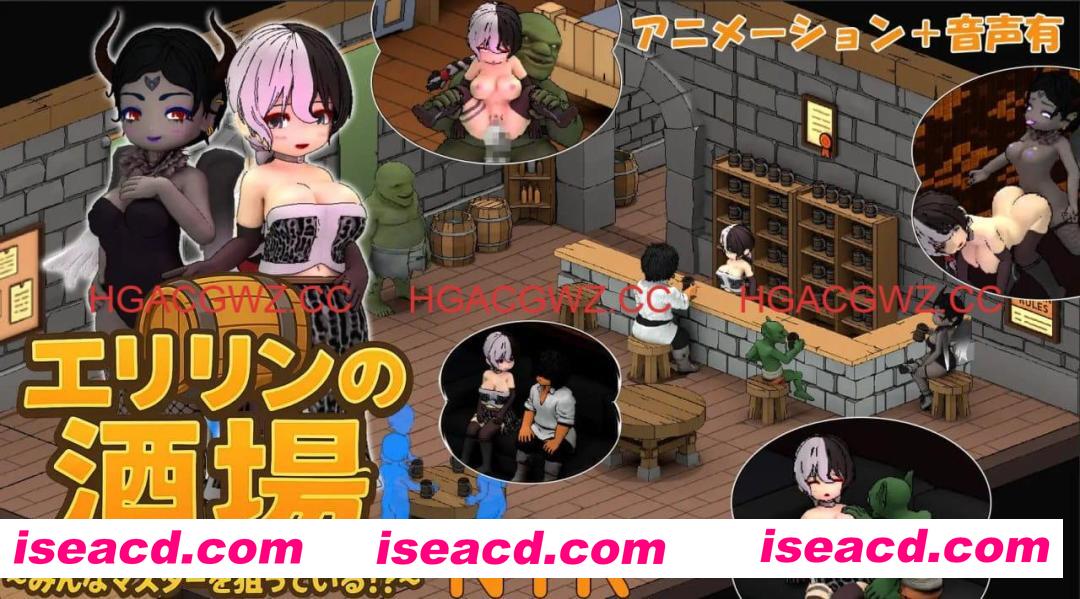 【SLG/中文/动态/NTR】艾琳的酒馆～大家都盯上了店主！？～v1.1.2【PC/7.8G】