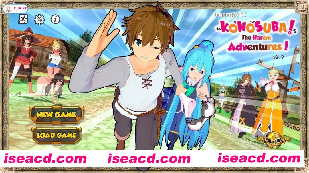 图片[1]-【同人SLG//汉化/口/大馒头/PC+安卓】为美好的世界献上祝福：后宫大冒险 KonoSuba – The Harem Adventures Ver2.7a【1.91G】-嘤嘤怪之家
