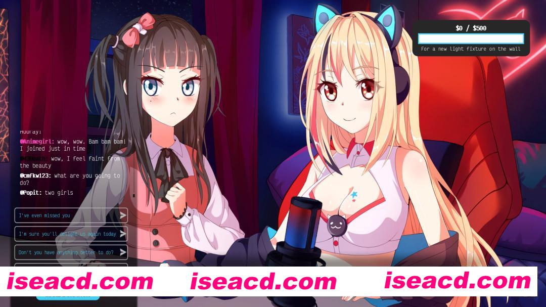 图片[3]-[模拟SLG/中文/2D全动态] 我恨我的女直播主/I Hate My Waifu Streamer v1.0.3 官方中文版 [800M/全CV]-嘤嘤怪之家