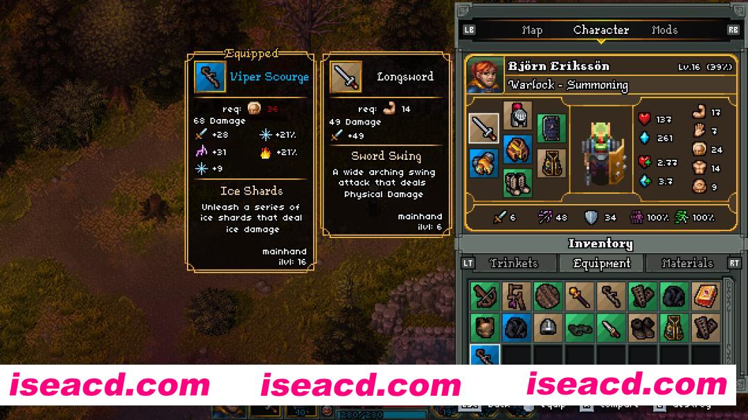 图片[2]-[RPG/中文/像素] 铁锤守卫英雄传2/Heroes of Hammerwatch II Build.20392961 官方中文版 [300M/新作]-嘤嘤怪之家