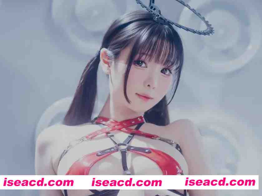 图片[1]-[COSPLAY/带视频] 霜月shimo – 2025年09月订阅 賽博黑天使 Cyber Black Angel [20P 3V] [100M]-嘤嘤怪之家