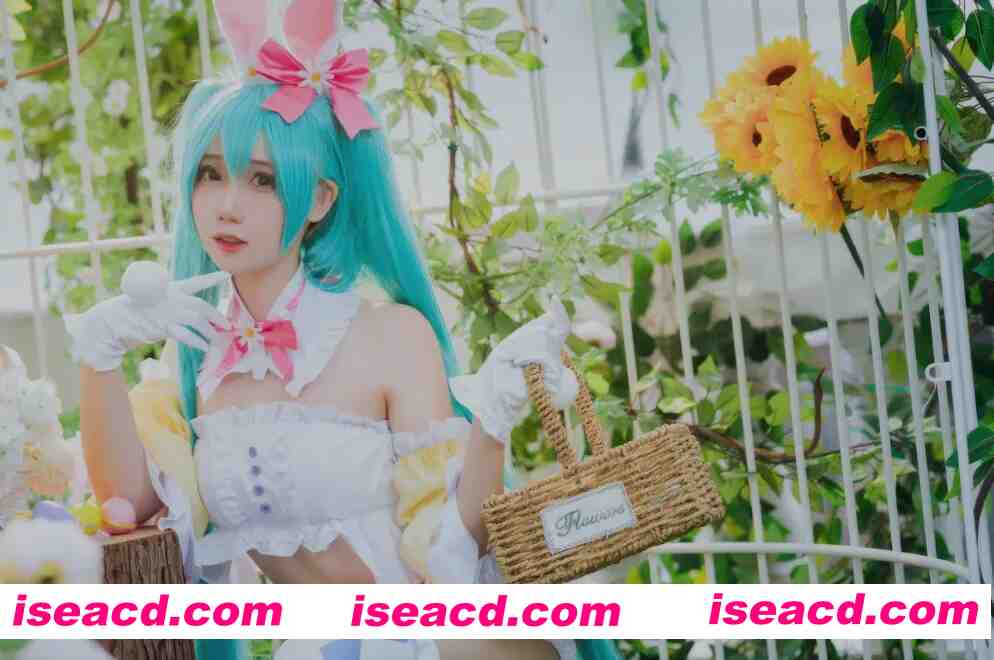 图片[3]-[COSPLAY]焖焖碳 – 初音未来 复活节兔子[22P] [200M]-嘤嘤怪之家